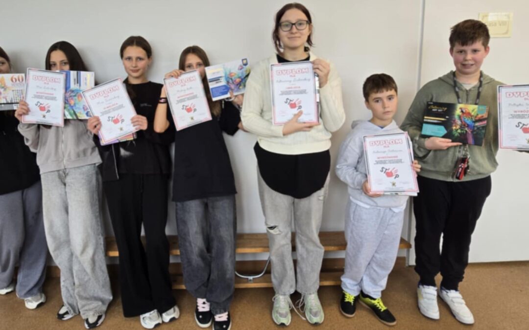 Rozstrzygnięcie szkolnego konkursu plastycznego  „Wspieram – nie popieram. Stop przemocy rówieśniczej!”