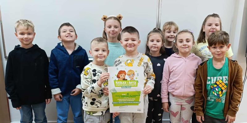 Projekt edukacyjny „Antek i Natalka w świecie wielkiej matematyki”